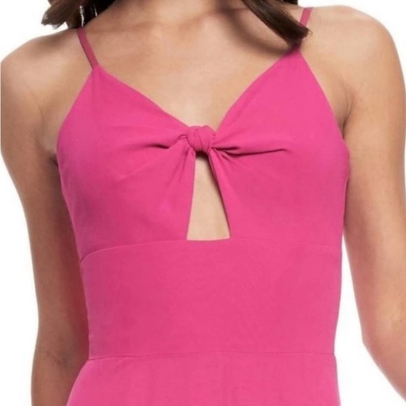 NWT Dress the Population Cambria Pink Maxi Dress Size Large - Picture 4 of 7